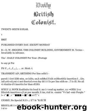 Daily Colonist (1884-11-27) by Unknown