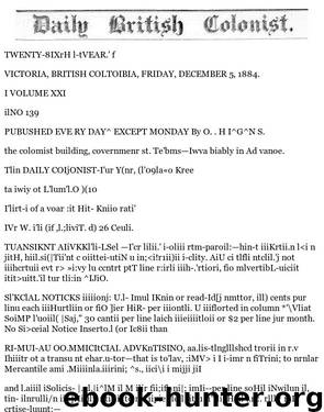 Daily Colonist (1884-12-05) by Unknown