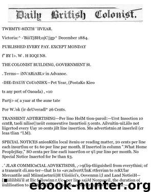 Daily Colonist (1884-12-06) by Unknown