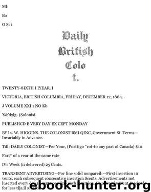 Daily Colonist (1884-12-12) by Unknown