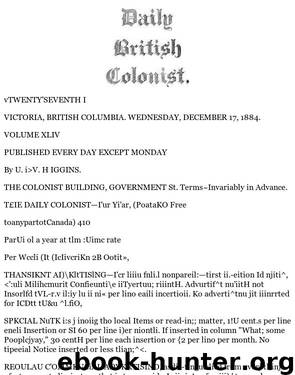 Daily Colonist (1884-12-17) by Unknown