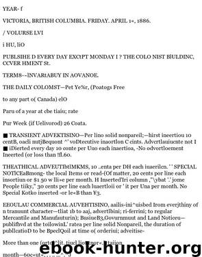 Daily Colonist (1886-04-16) by Unknown