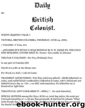 Daily Colonist (1886-06-24) by Unknown