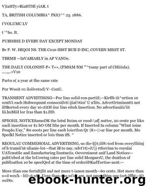 Daily Colonist (1886-06-25) by Unknown