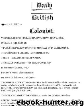 Daily Colonist (1886-07-03) by Unknown