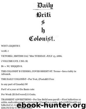 Daily Colonist (1886-07-13) by Unknown