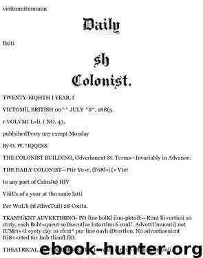 Daily Colonist (1886-07-25) by Unknown