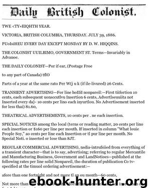 Daily Colonist (1886-07-29) by Unknown