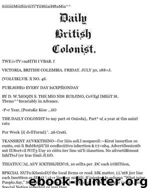 Daily Colonist (1886-07-30) by Unknown