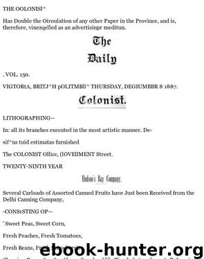 Daily Colonist (1887-12-08) by Unknown