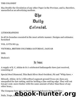 Daily Colonist (1888-01-21) by Unknown