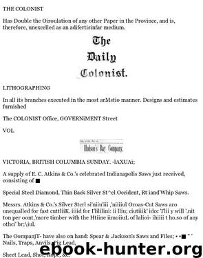 Daily Colonist (1888-01-22) by Unknown