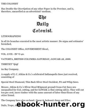 Daily Colonist (1888-01-28) by Unknown