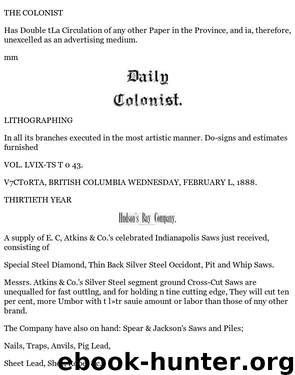 Daily Colonist (1888-02-01) by Unknown