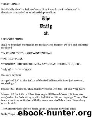 Daily Colonist (1888-02-18) by Unknown