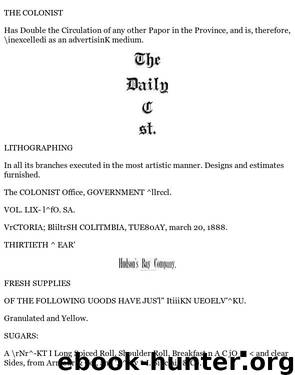 Daily Colonist (1888-03-20) by Unknown