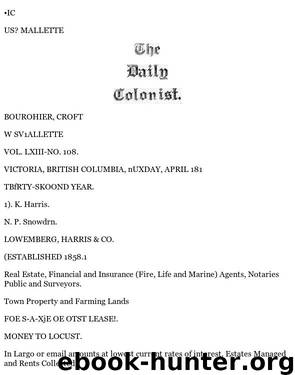 Daily Colonist (1890-04-20) by Unknown