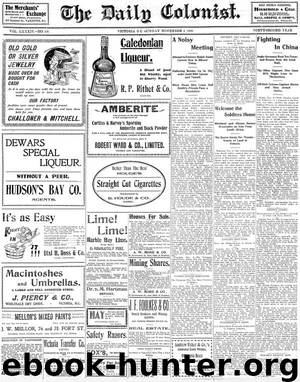 Daily Colonist (1900-11-04) by Unknown