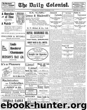 Daily Colonist (1900-11-25) by Unknown