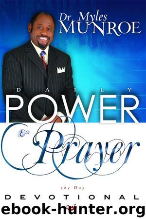 Daily Power and Prayer Devotional by Munroe Myles