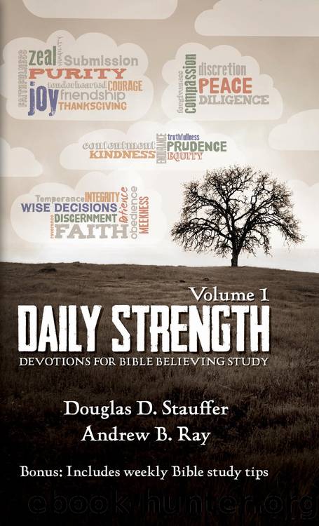 Daily Strength: Devotions for Bible Believing Study by Douglas Stauffer & Andrew Ray & Rick Quatro