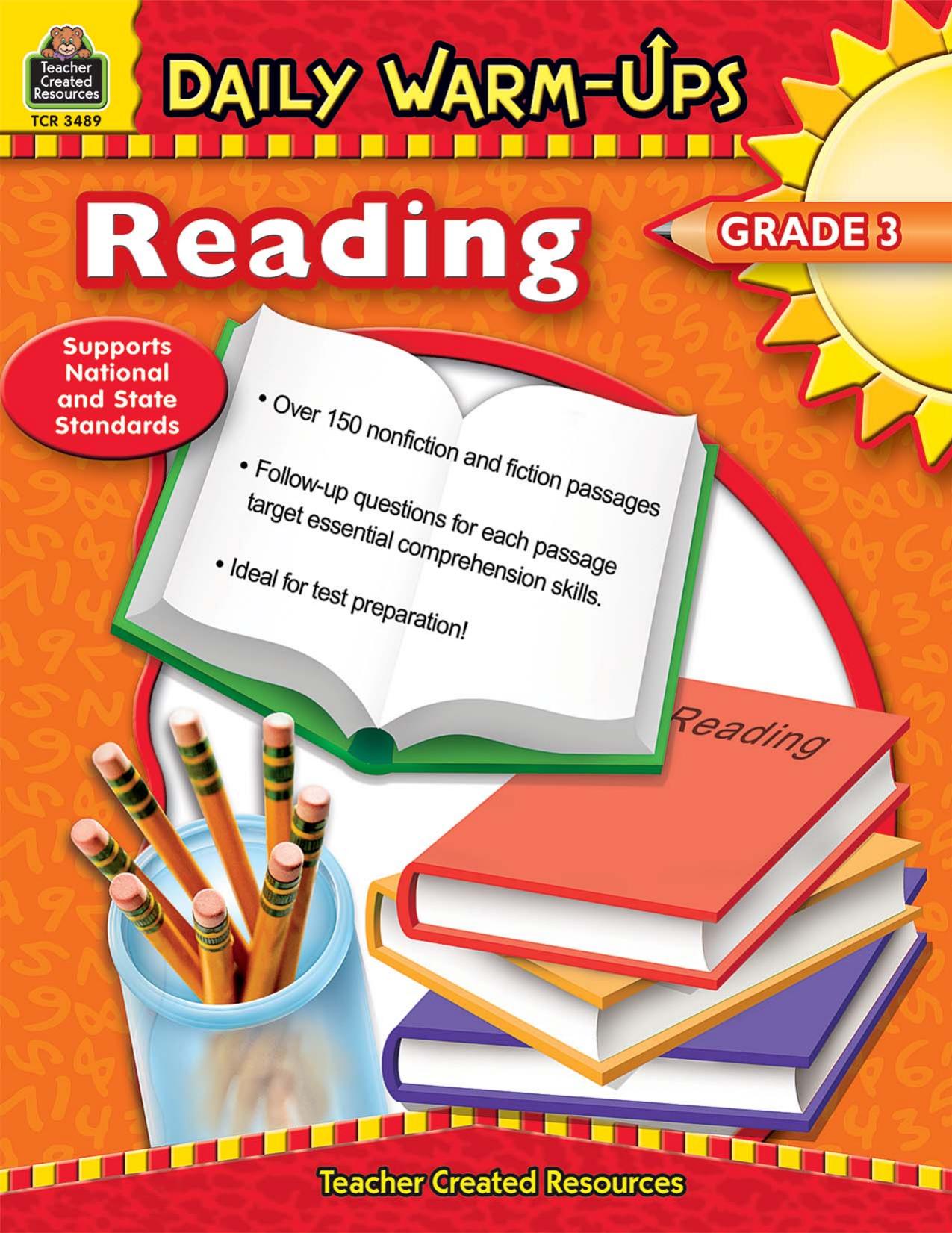 Daily Warm-Ups : Reading Grade 3 by Shelle Russell