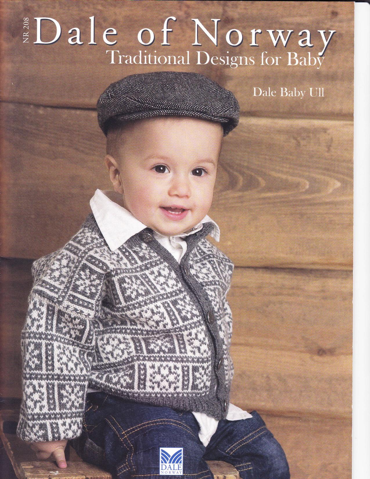 Dale of Norway Pattern Book 208 Traditional Knits for baby by Dale of Norway