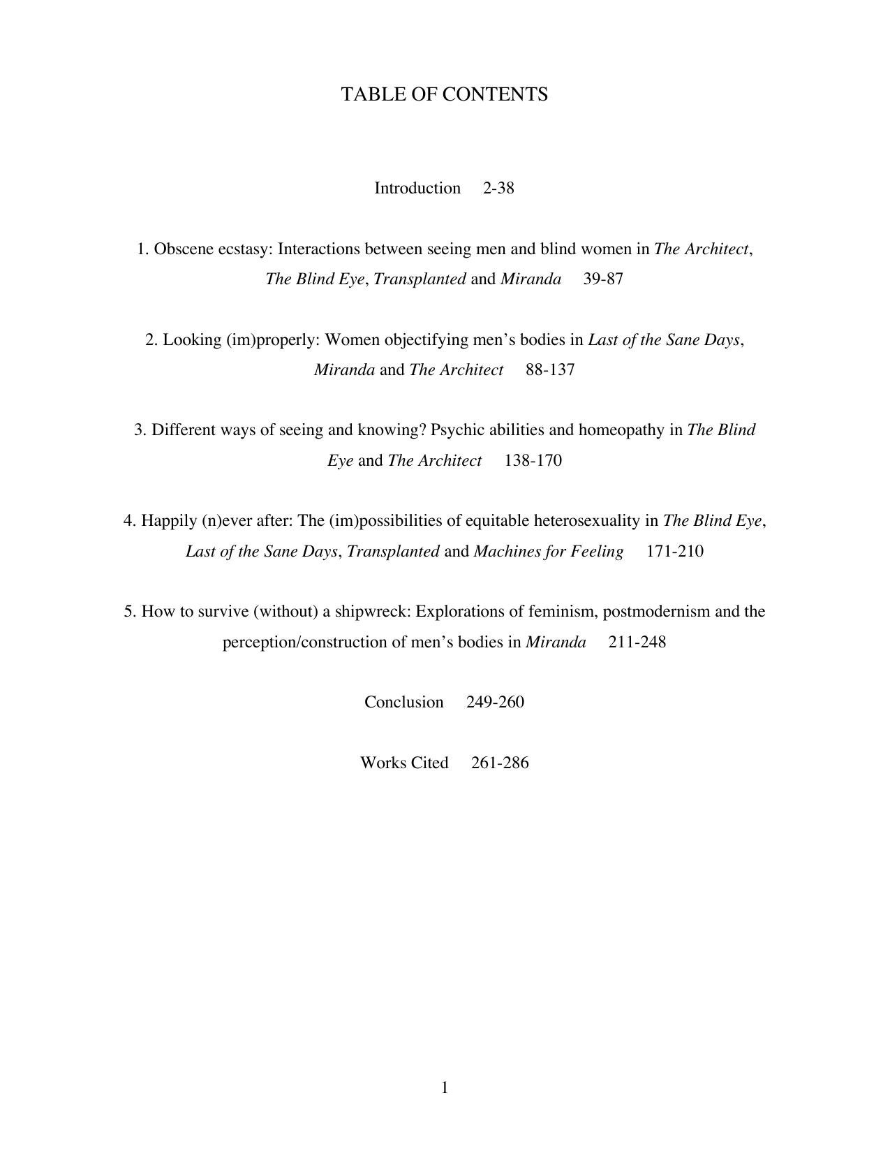 Damaged men desiring women : male bodies in contemporary Australian women's fiction by Katherine Bode