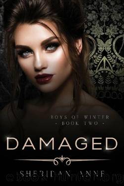 Damaged: A Dark Enemies to Lovers Reverse Harem Romance (Boys Of Winter Book 2) by Sheridan Anne
