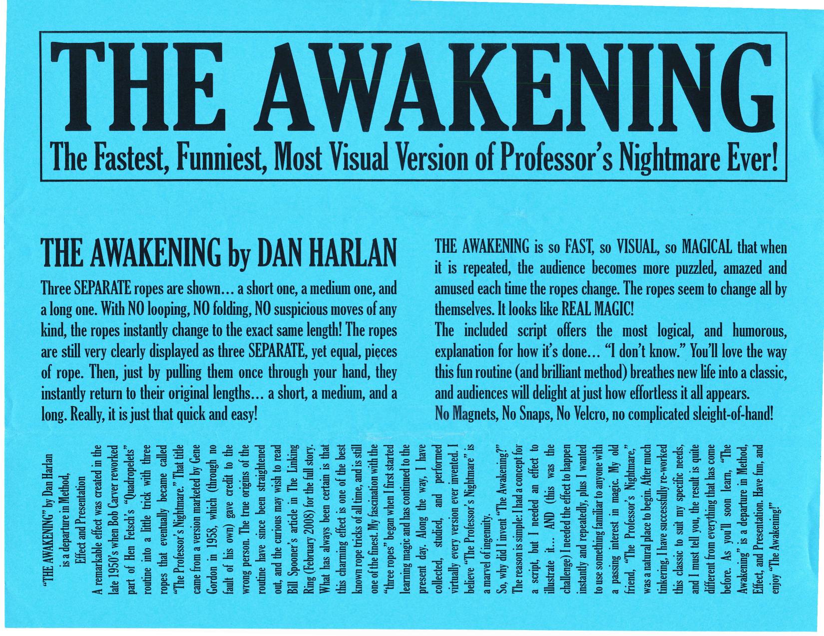 Dan Harlan by The Awakening
