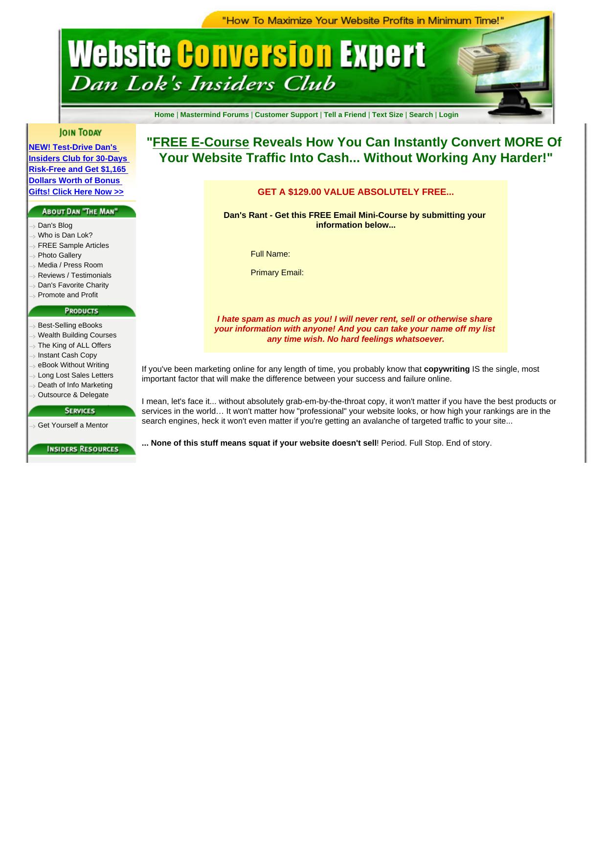 Dan Lok Insiders Club. by Best of Kuszter's Collection