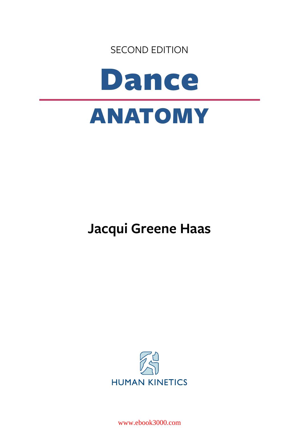 Dance Anatomy, 2nd Edition by Unknow