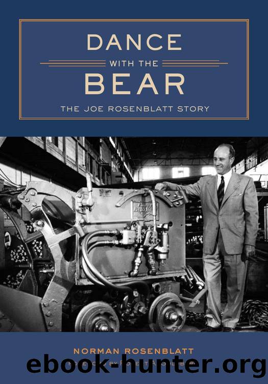 Dance with the Bear : The Joe Rosenblatt Story by Norman Rosenblatt