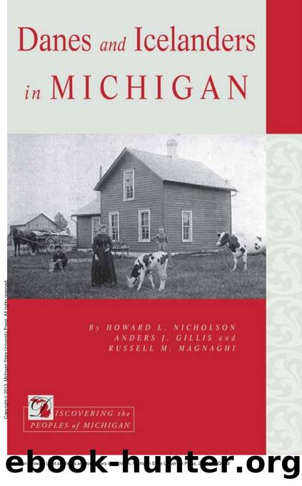 Danes and Icelanders in Michigan by Howard L. Nicholson; Anders J. Gillis; Russell M. Magnaghi