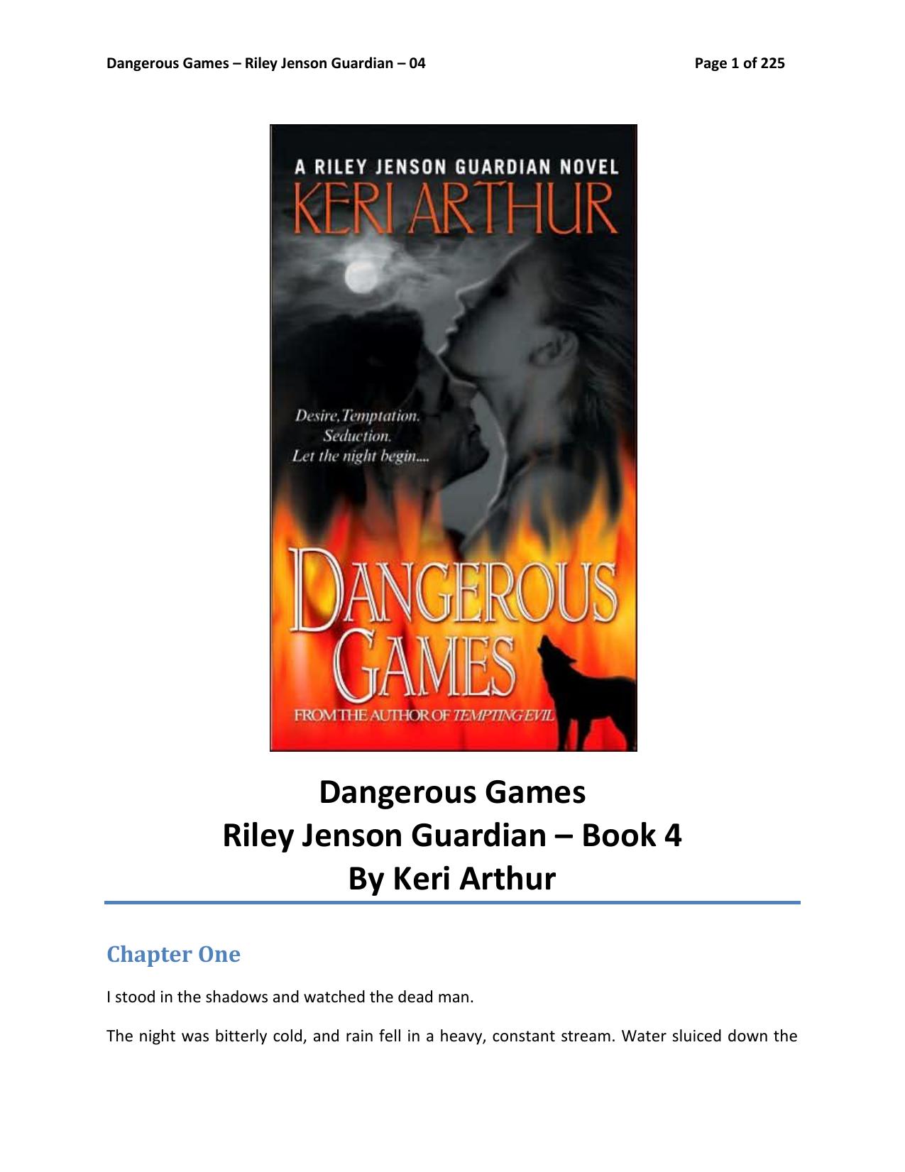 Dangerous Games by Keri Arthur