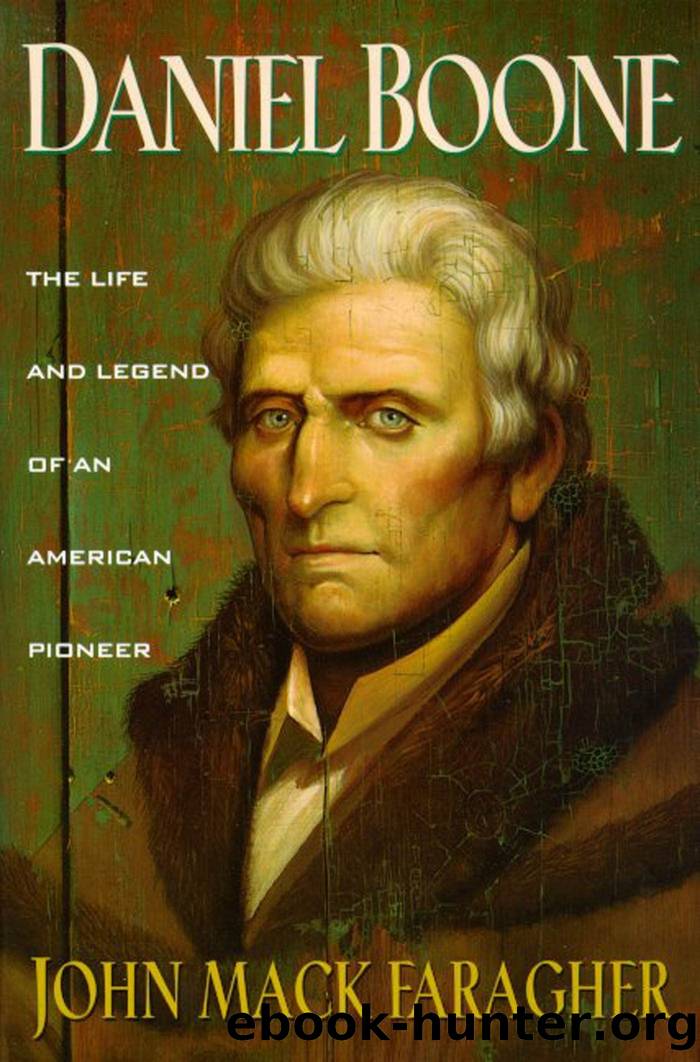 Daniel Boone by John Mack Faragher