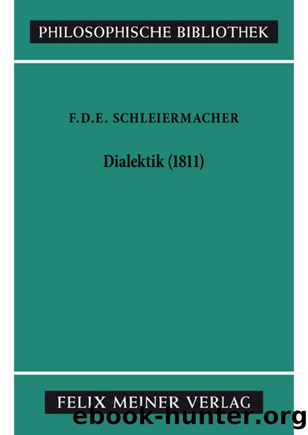 Daniel by Dialektik (1811) (9783787332854)