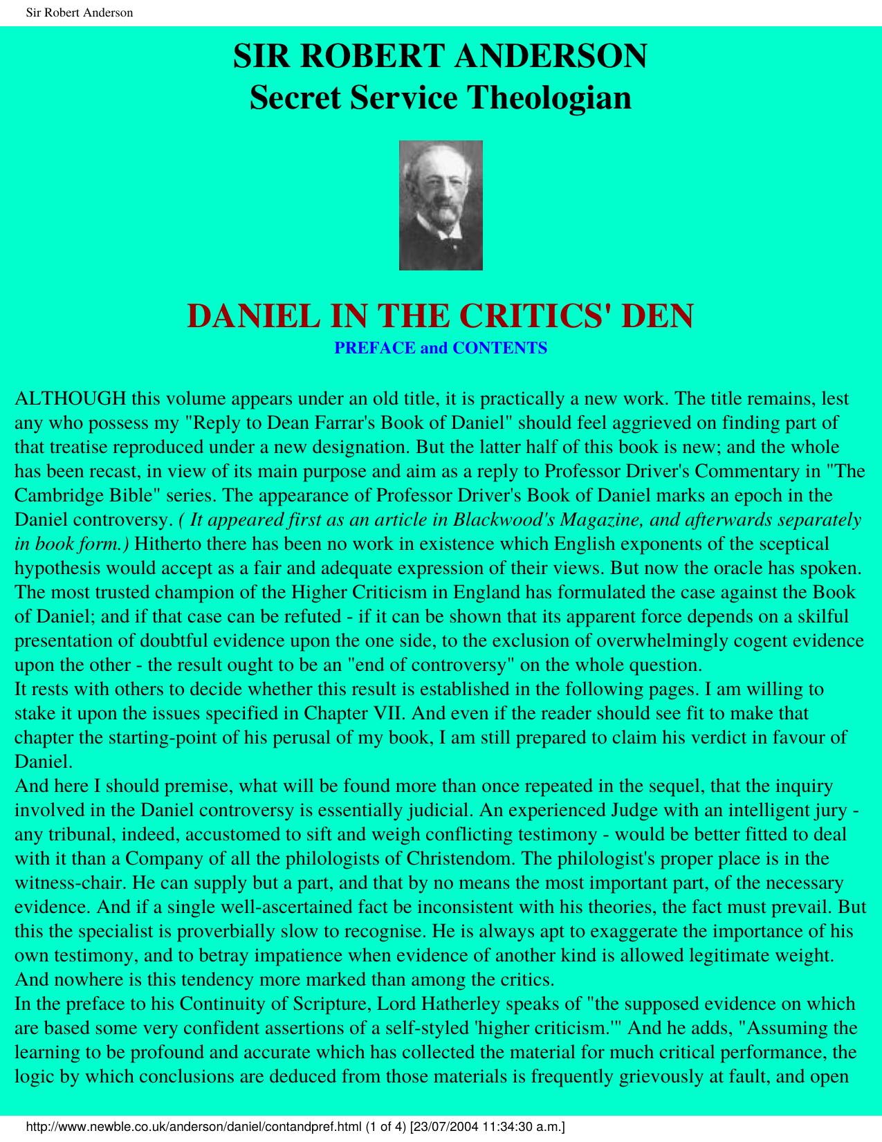 Daniel in the Critic's Den - Sir Robert Anderson by Sir Robert Anderson www.davidcox.com.mx