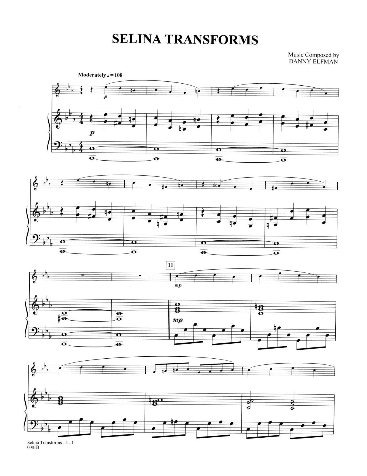 Danny Elfman - Batman Returns by Selena Transforms
