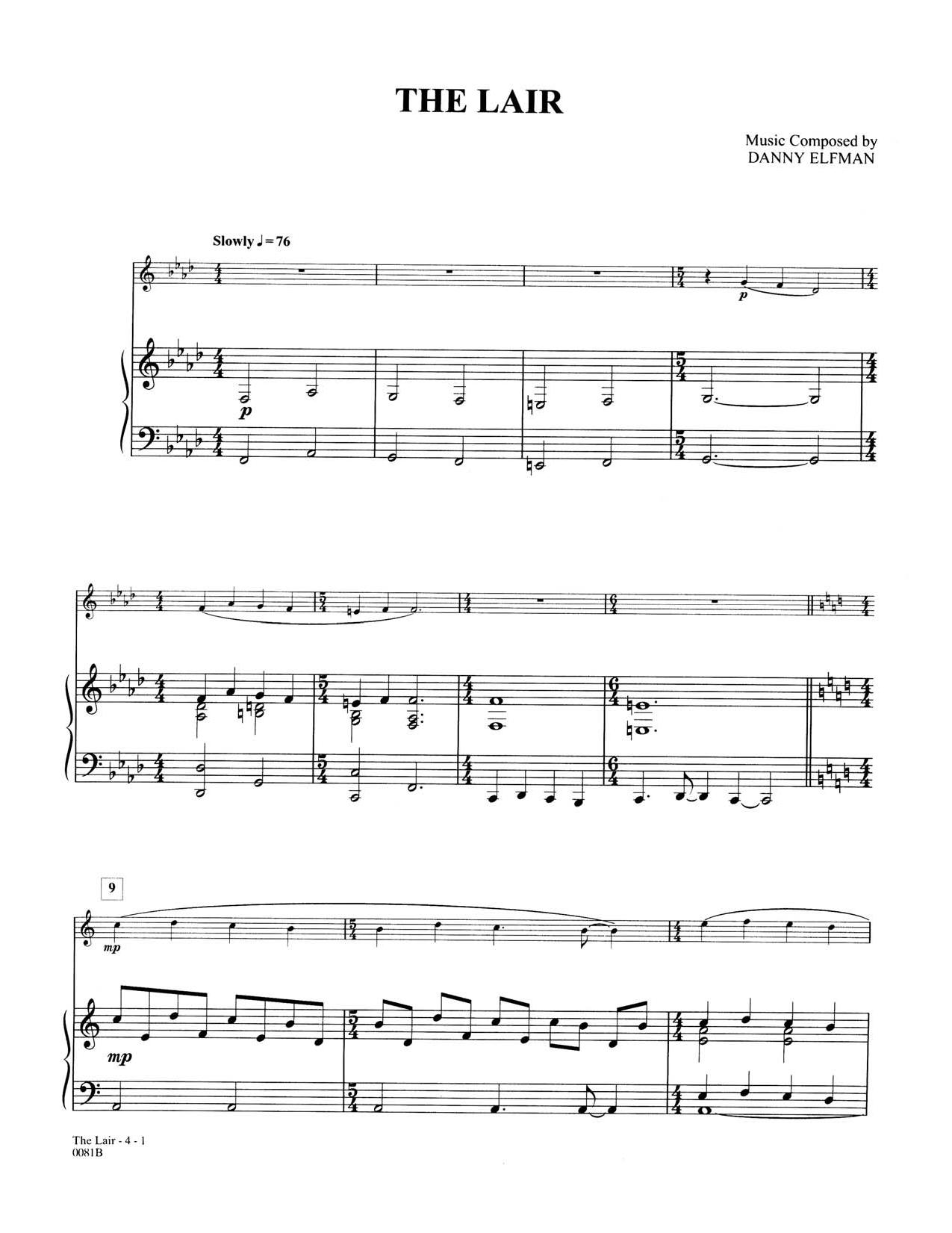 Danny Elfman - Batman Returns by The Lair