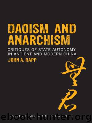 Daoism and Anarchism by Rapp John A.;