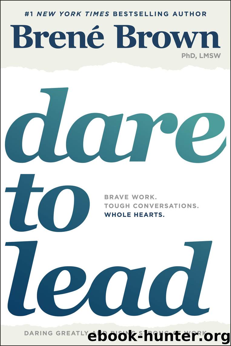 Dare to Lead by Brené Brown