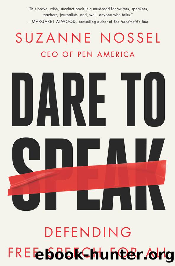 Dare to Speak by Suzanne Nossel