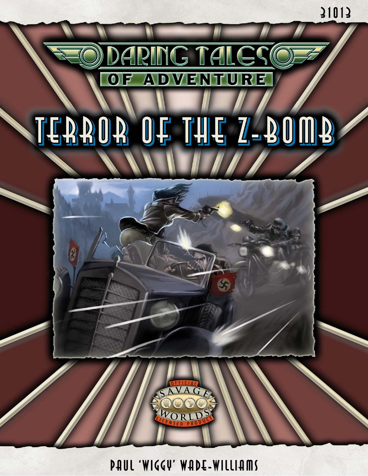 Daring Tales of Adventure 8: Terror of the Z-Bomb by Triple Ace Games