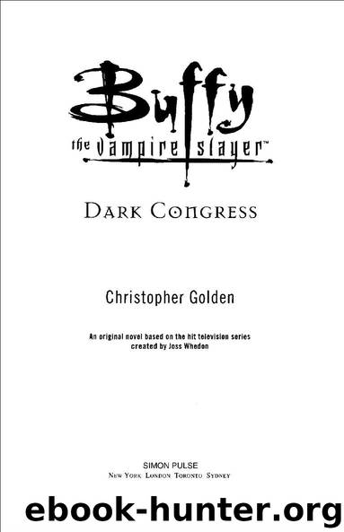Dark Congress by Christopher Golden