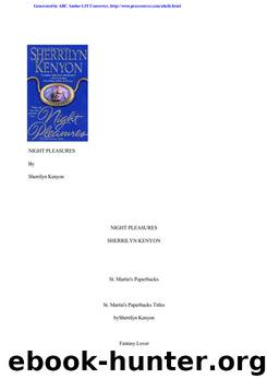 Dark Hunter 4 by Night Pleasures