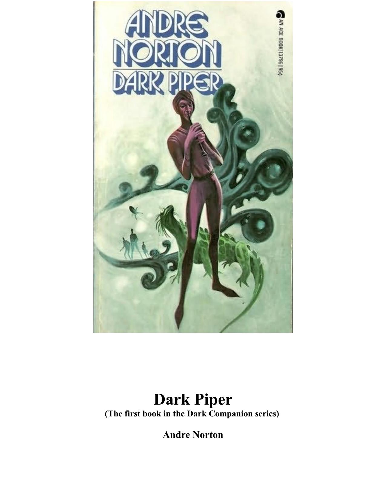Dark Piper by Andre Norton