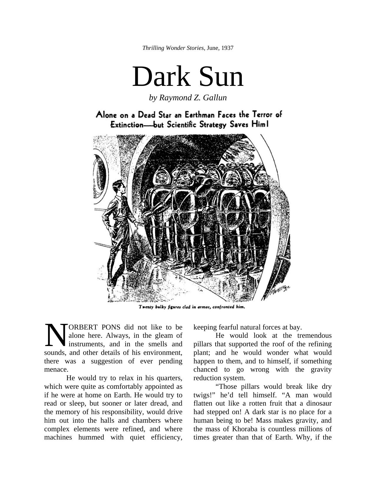 Dark Sun by Raymond Z by OMNICAdmin