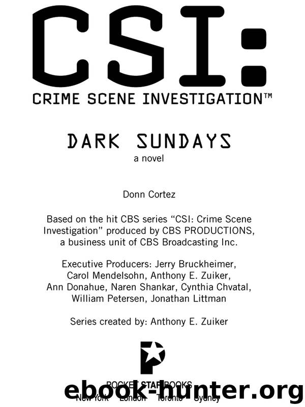 Dark Sundays by Donn Cortez