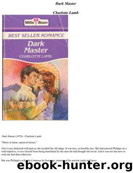 Dark master by Lamb Charlotte